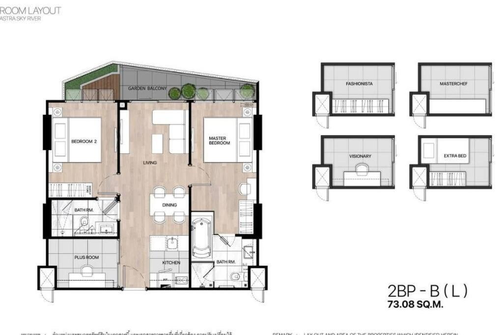 The Astraskyriver Luxurious 2 Full Bedroom Condo - 73 Sqm Chiang Mai Exterior photo